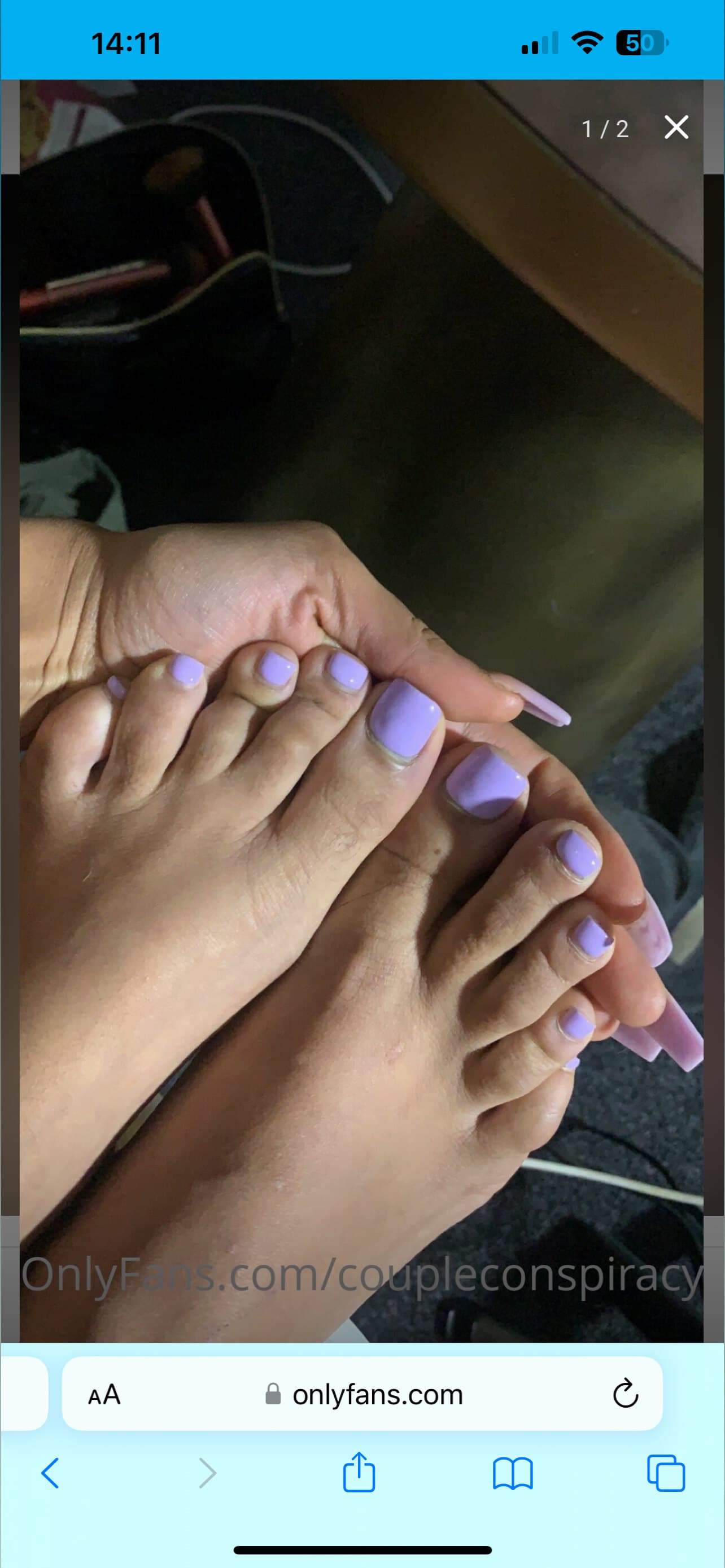 Prettiest feet