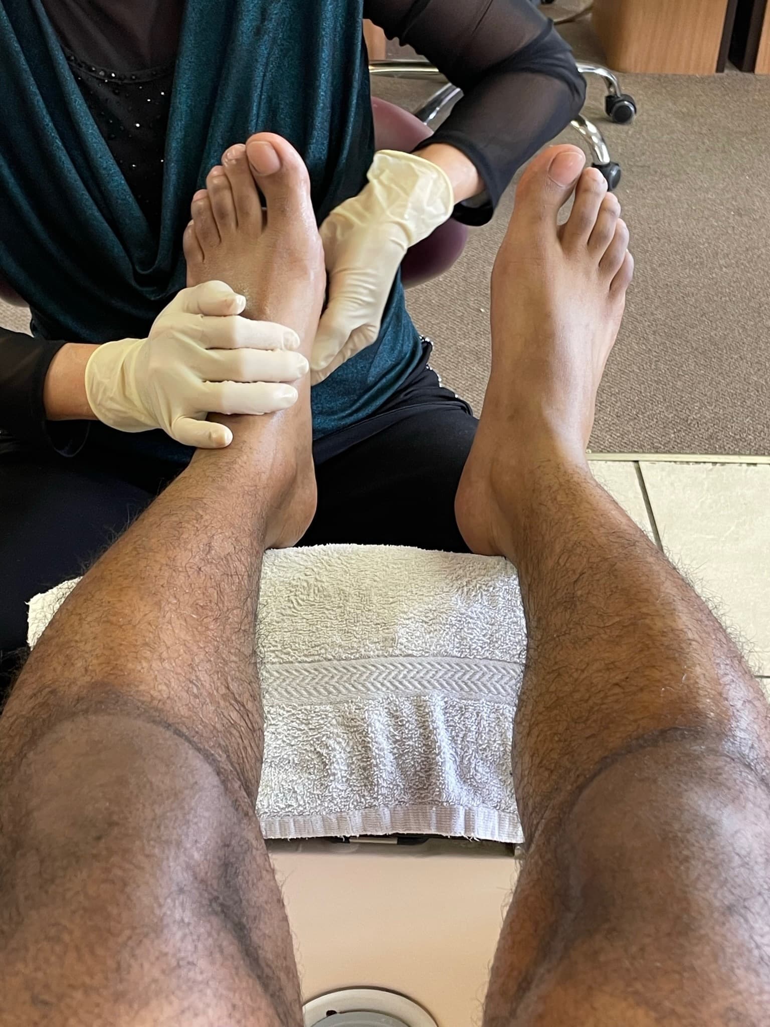 The guy with the cute feet