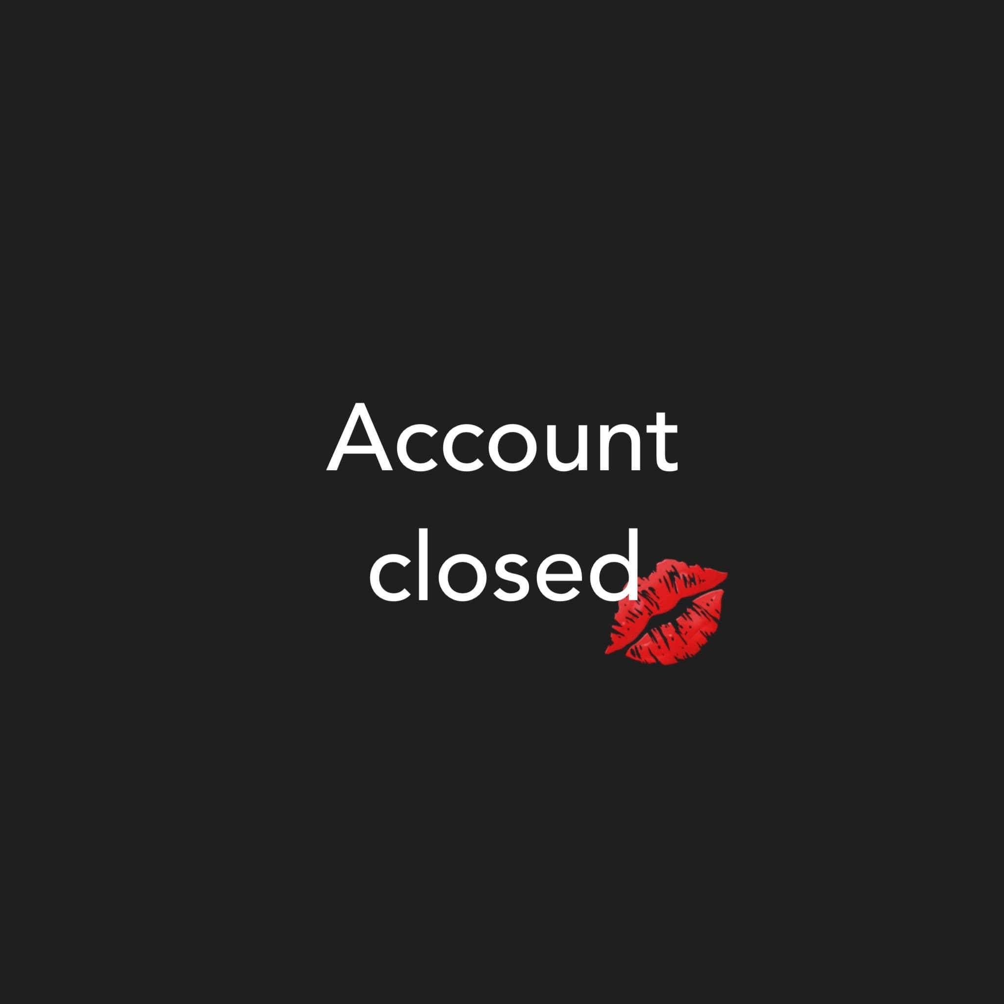 Account Closed