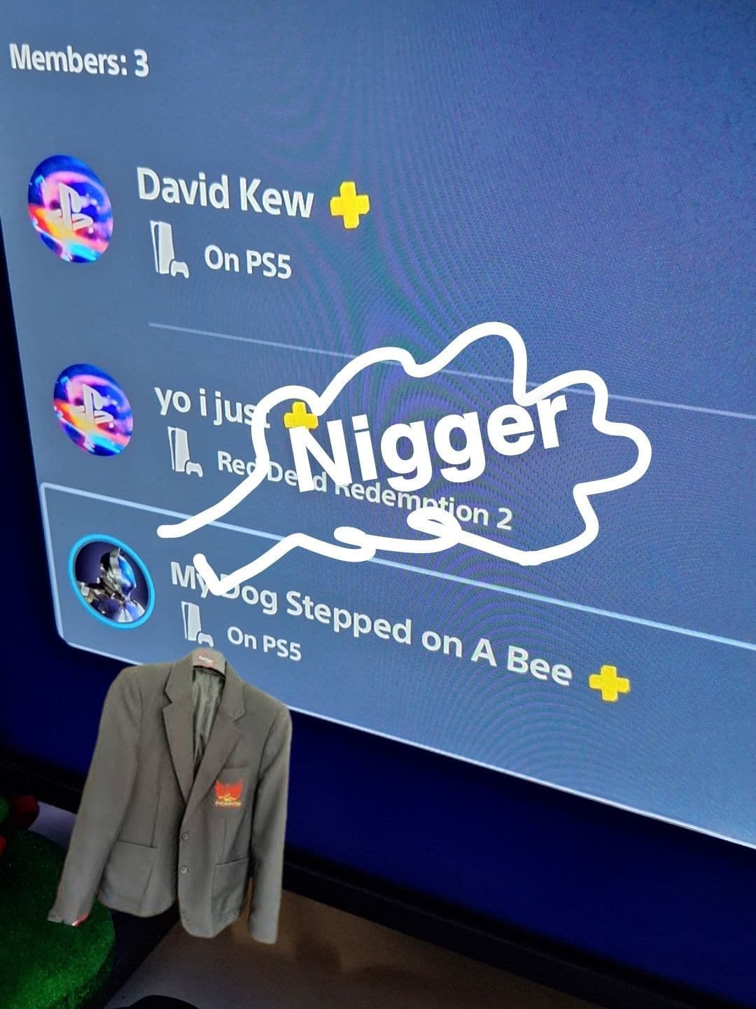 My nan tripped down the stairs