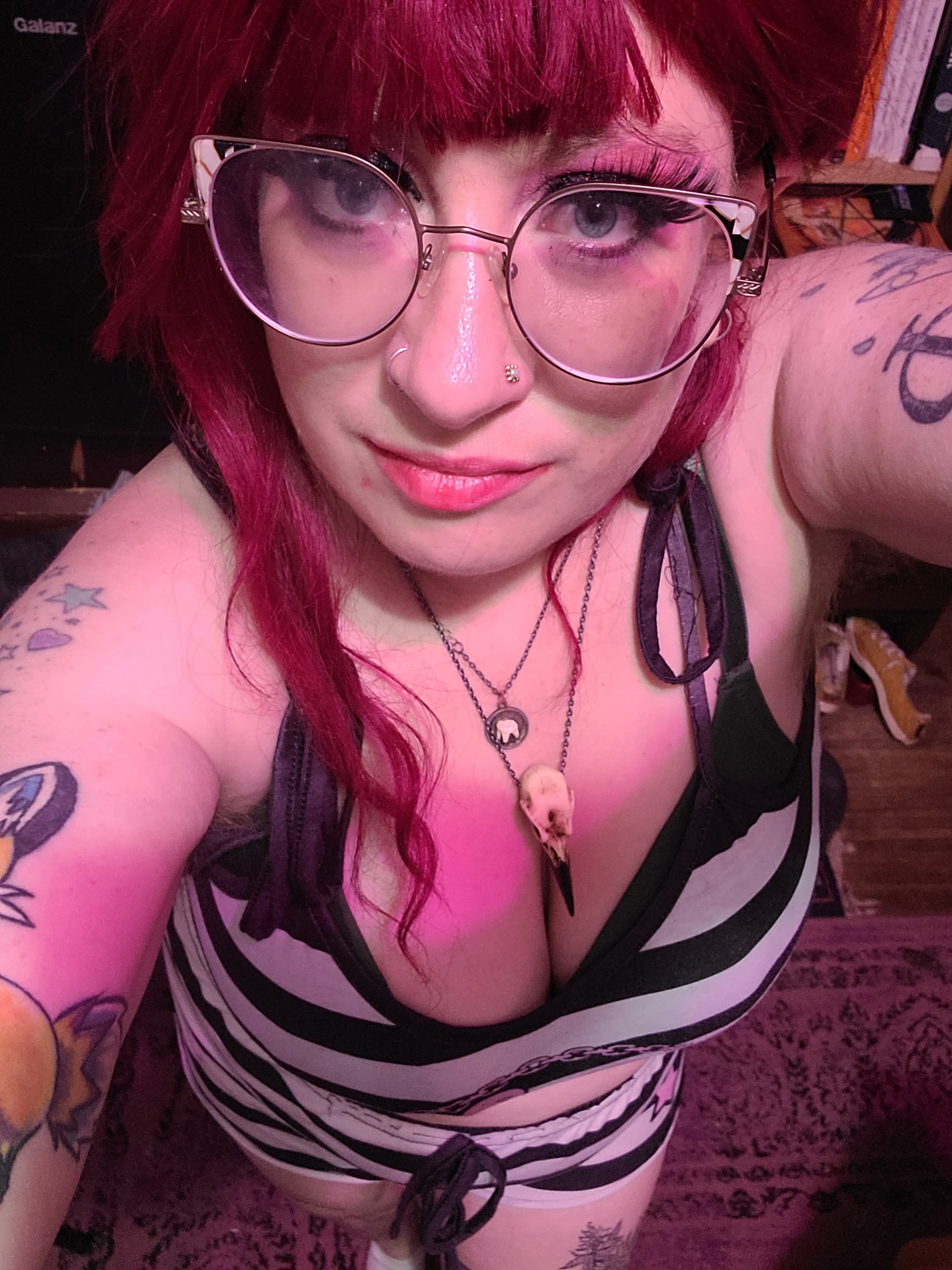 Curvy Siren sexy bbw gothic punk milk