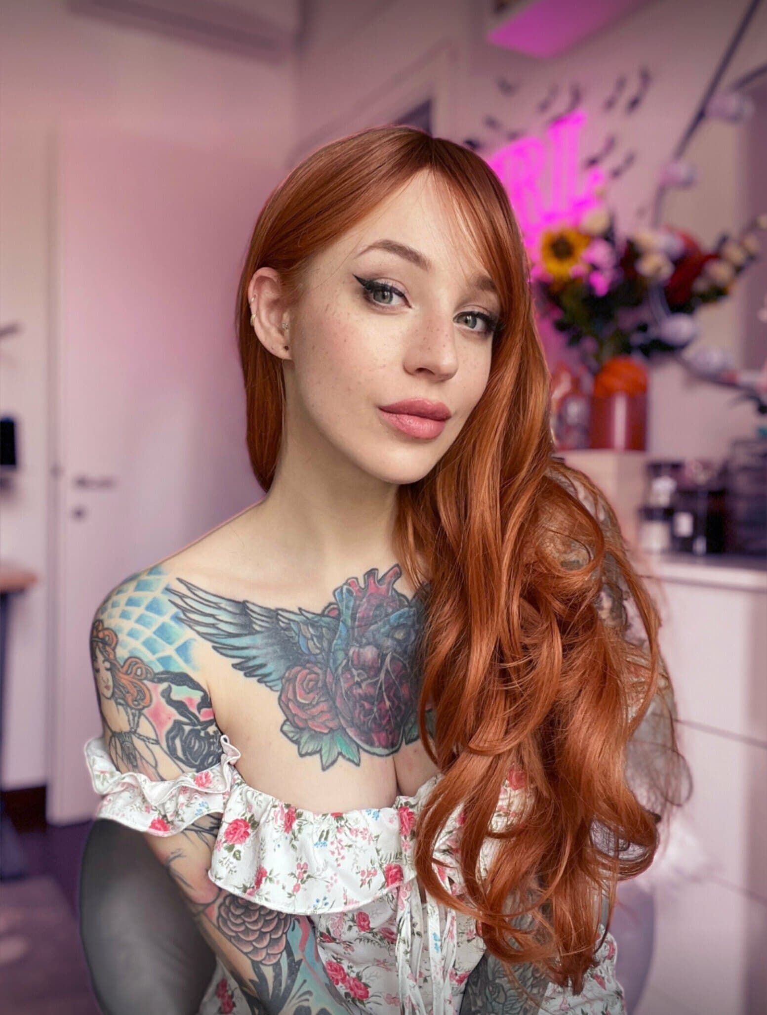 🎨Yana Sinner🦊 Tattooed Nerdy Redhead